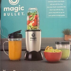 Blender Set - Silver and Black